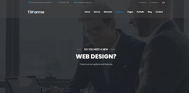 Semi Transparent + Top Bar + Border